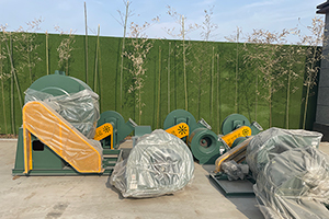 坦桑尼亞石膏粉生產(chǎn)線制作完畢，準備發(fā)貨。